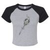 Women's Micro Rib Raglan Baby Tee Thumbnail