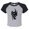 Women's Micro Rib Raglan Baby Tee Thumbnail