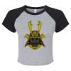 Women's Micro Rib Raglan Baby Tee Thumbnail