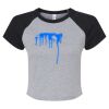 Women's Micro Rib Raglan Baby Tee Thumbnail