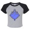 Women's Micro Rib Raglan Baby Tee Thumbnail