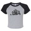 Women's Micro Rib Raglan Baby Tee Thumbnail