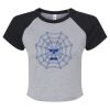 Women's Micro Rib Raglan Baby Tee Thumbnail