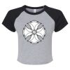 Women's Micro Rib Raglan Baby Tee Thumbnail