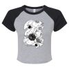 Women's Micro Rib Raglan Baby Tee Thumbnail