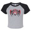 Women's Micro Rib Raglan Baby Tee Thumbnail
