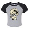 Women's Micro Rib Raglan Baby Tee Thumbnail