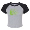 Women's Micro Rib Raglan Baby Tee Thumbnail