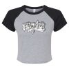 Women's Micro Rib Raglan Baby Tee Thumbnail