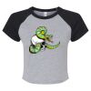 Women's Micro Rib Raglan Baby Tee Thumbnail