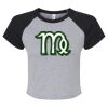Women's Micro Rib Raglan Baby Tee Thumbnail