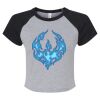 Women's Micro Rib Raglan Baby Tee Thumbnail
