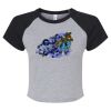 Women's Micro Rib Raglan Baby Tee Thumbnail