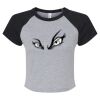 Women's Micro Rib Raglan Baby Tee Thumbnail