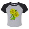 Women's Micro Rib Raglan Baby Tee Thumbnail