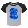 Women's Micro Rib Raglan Baby Tee Thumbnail