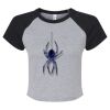 Women's Micro Rib Raglan Baby Tee Thumbnail