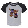 Women's Micro Rib Raglan Baby Tee Thumbnail