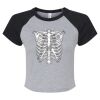 Women's Micro Rib Raglan Baby Tee Thumbnail