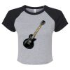 Women's Micro Rib Raglan Baby Tee Thumbnail