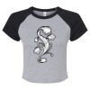 Women's Micro Rib Raglan Baby Tee Thumbnail