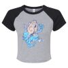 Women's Micro Rib Raglan Baby Tee Thumbnail