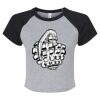 Women's Micro Rib Raglan Baby Tee Thumbnail