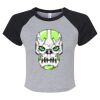 Women's Micro Rib Raglan Baby Tee Thumbnail