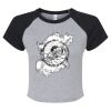 Women's Micro Rib Raglan Baby Tee Thumbnail