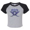 Women's Micro Rib Raglan Baby Tee Thumbnail