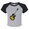 Women's Micro Rib Raglan Baby Tee Thumbnail