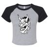 Women's Micro Rib Raglan Baby Tee Thumbnail