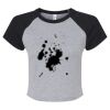 Women's Micro Rib Raglan Baby Tee Thumbnail