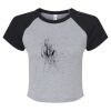Women's Micro Rib Raglan Baby Tee Thumbnail