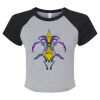 Women's Micro Rib Raglan Baby Tee Thumbnail
