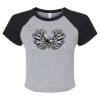 Women's Micro Rib Raglan Baby Tee Thumbnail