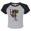 Women's Micro Rib Raglan Baby Tee Thumbnail