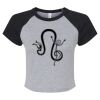 Women's Micro Rib Raglan Baby Tee Thumbnail