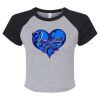 Women's Micro Rib Raglan Baby Tee Thumbnail