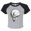 Women's Micro Rib Raglan Baby Tee Thumbnail