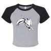 Women's Micro Rib Raglan Baby Tee Thumbnail