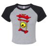 Women's Micro Rib Raglan Baby Tee Thumbnail