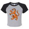 Women's Micro Rib Raglan Baby Tee Thumbnail