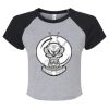 Women's Micro Rib Raglan Baby Tee Thumbnail