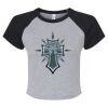 Women's Micro Rib Raglan Baby Tee Thumbnail