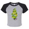 Women's Micro Rib Raglan Baby Tee Thumbnail