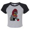Women's Micro Rib Raglan Baby Tee Thumbnail