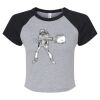 Women's Micro Rib Raglan Baby Tee Thumbnail