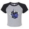 Women's Micro Rib Raglan Baby Tee Thumbnail