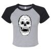 Women's Micro Rib Raglan Baby Tee Thumbnail
